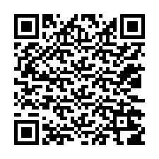 QR-koodi puhelinnumerolle +12032206899