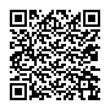 Código QR para número de teléfono +12032266346