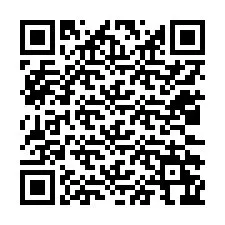 Kode QR untuk nomor Telepon +12032266426