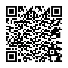 QR-koodi puhelinnumerolle +12032284543