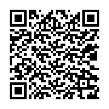 QR-Code für Telefonnummer +12032326228