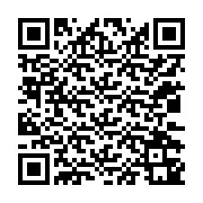 QR-koodi puhelinnumerolle +12032341754