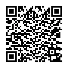 Codice QR per il numero di telefono +12032343439