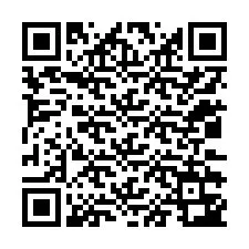 QR-koodi puhelinnumerolle +12032343454