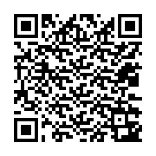 QR-koodi puhelinnumerolle +12032343457