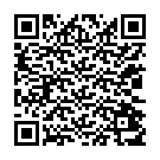 QR код за телефонен номер +12032417734