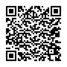 Código QR para número de telefone +12032428357