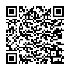 QR-koodi puhelinnumerolle +12032623586