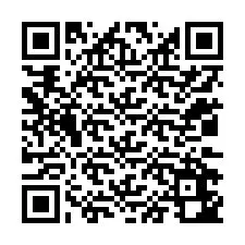 Codice QR per il numero di telefono +12032642644