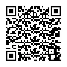 Codice QR per il numero di telefono +12032642645