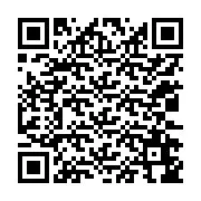 Kod QR dla numeru telefonu +12032646574