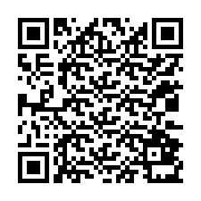 QR-код для номера телефона +12032831750