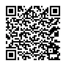 QR-koodi puhelinnumerolle +12032831751