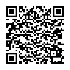 QR-koodi puhelinnumerolle +12032831756