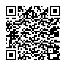 Código QR para número de teléfono +12032832447