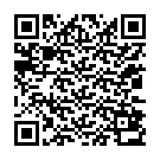 QR-Code für Telefonnummer +12032832454