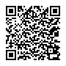 QR код за телефонен номер +12032832455