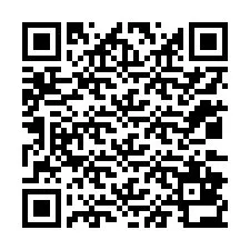 Código QR para número de teléfono +12032832541