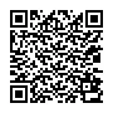 Codice QR per il numero di telefono +12032832544