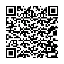 QR-Code für Telefonnummer +12032832551