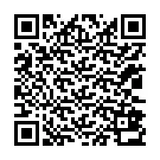 Kode QR untuk nomor Telepon +12032832871