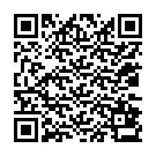 Kode QR untuk nomor Telepon +12032833548