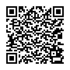 Código QR para número de teléfono +12032833554