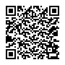 QR-koodi puhelinnumerolle +12032833559