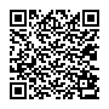 QR kód a telefonszámhoz +12032833563