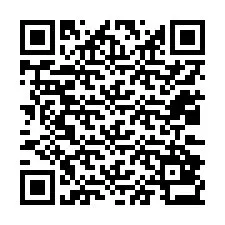 QR код за телефонен номер +12032833657