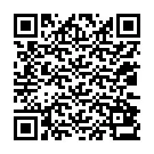 QR Code สำหรับหมายเลขโทรศัพท์ +12032833658