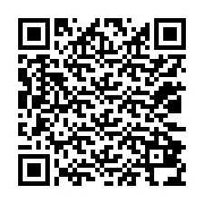 QR-Code für Telefonnummer +12032834299