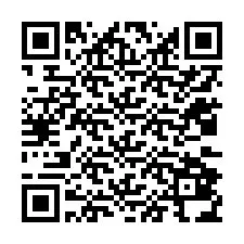 QR-code voor telefoonnummer +12032834302