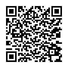 QR Code สำหรับหมายเลขโทรศัพท์ +12032834304