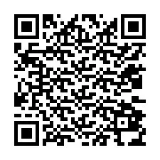 QR код за телефонен номер +12032834306