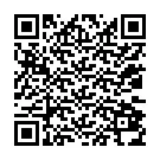 Kode QR untuk nomor Telepon +12032834308