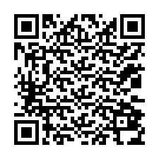 QR kód a telefonszámhoz +12032834311