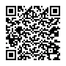 Código QR para número de teléfono +12032834313