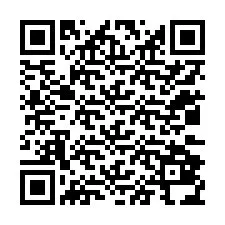 Kod QR dla numeru telefonu +12032834314