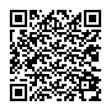 QR-Code für Telefonnummer +12032834322