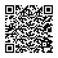 QR-Code für Telefonnummer +12032834325