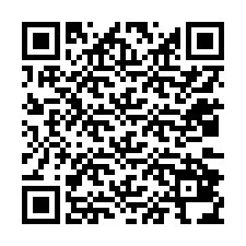 Código QR para número de telefone +12032834606