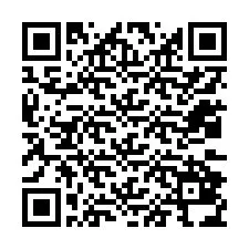 QR-koodi puhelinnumerolle +12032834607