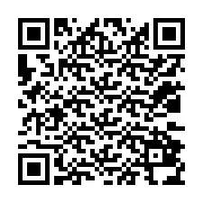 Kode QR untuk nomor Telepon +12032834609