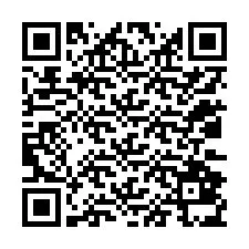 QR код за телефонен номер +12032835758