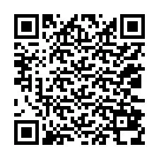 Codice QR per il numero di telefono +12032838478