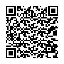 QR-code voor telefoonnummer +12032838481