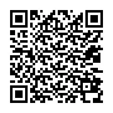 QR-koodi puhelinnumerolle +12032838487