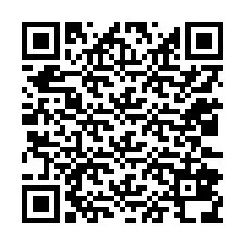 Codice QR per il numero di telefono +12032838876