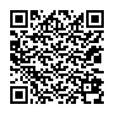 QR-Code für Telefonnummer +12032838885